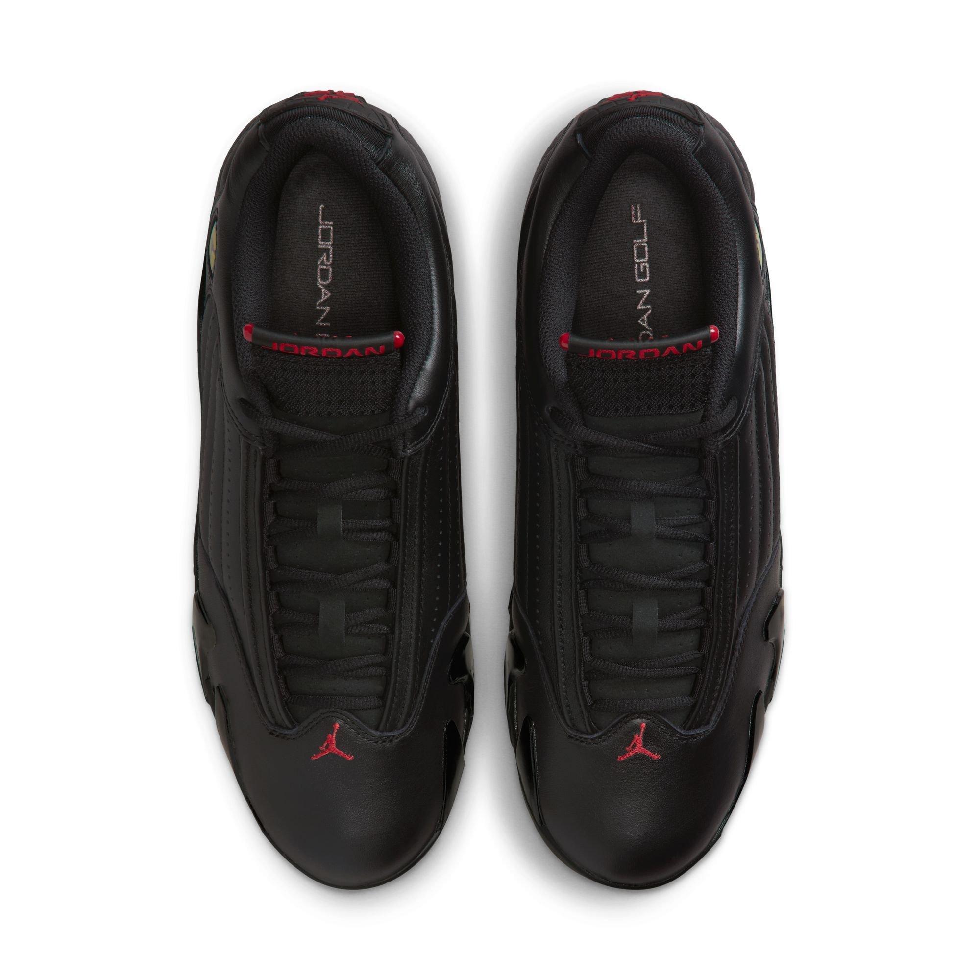 Prior Generation - Air Jordan 14 G Spiked Golf Shoe - Black/Red
